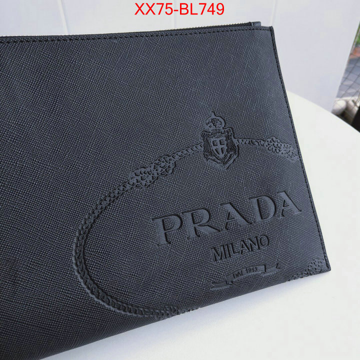 Prada Bags(TOP)-Clutch-,ID: BL749,$:75USD