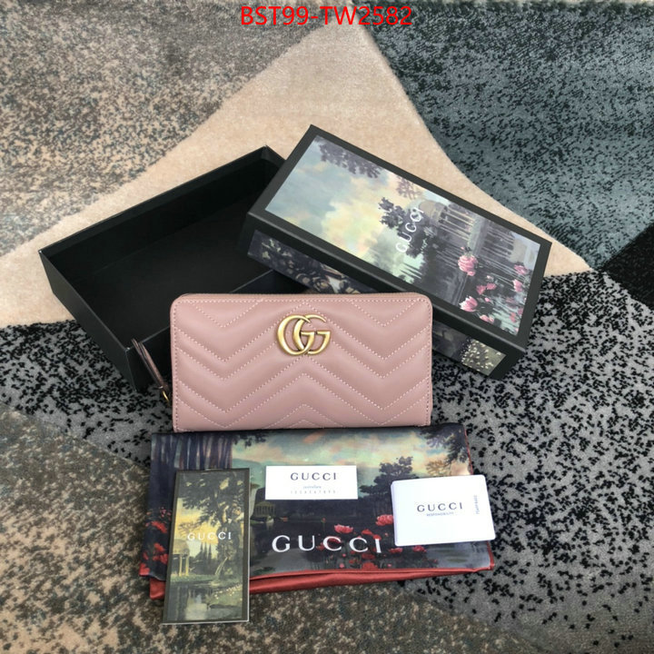 Gucci Bags(TOP)-Wallet-,customize the best replica ,ID: TW2582,$: 99USD