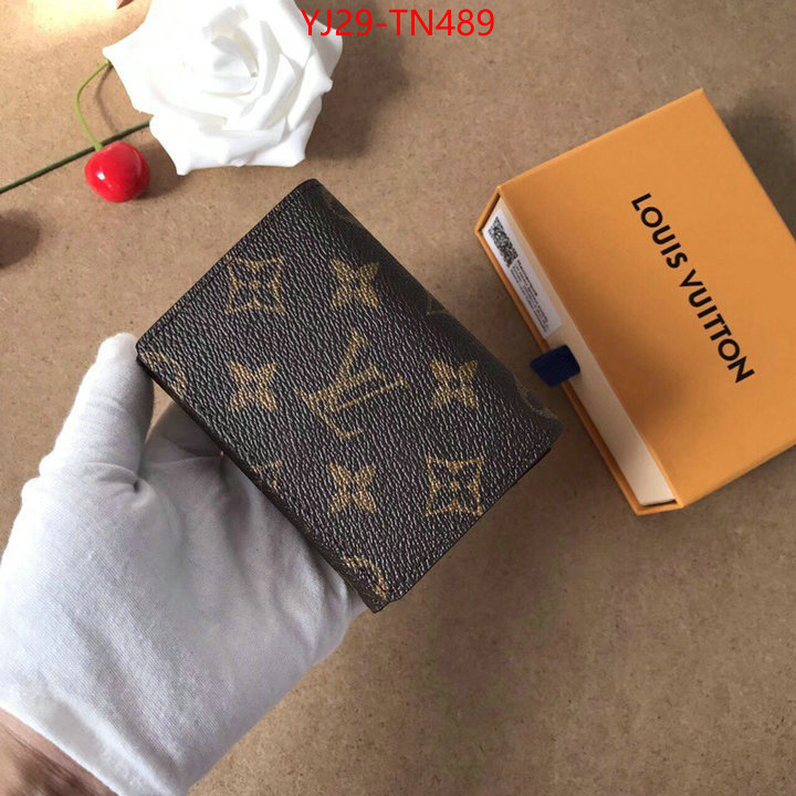 LV Bags(4A)-Wallet,ID: TN489,$: 29USD