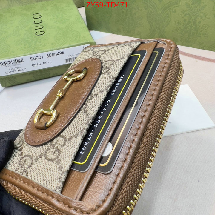 Gucci Bags(4A)-Wallet-,ID: TD471,$: 59USD