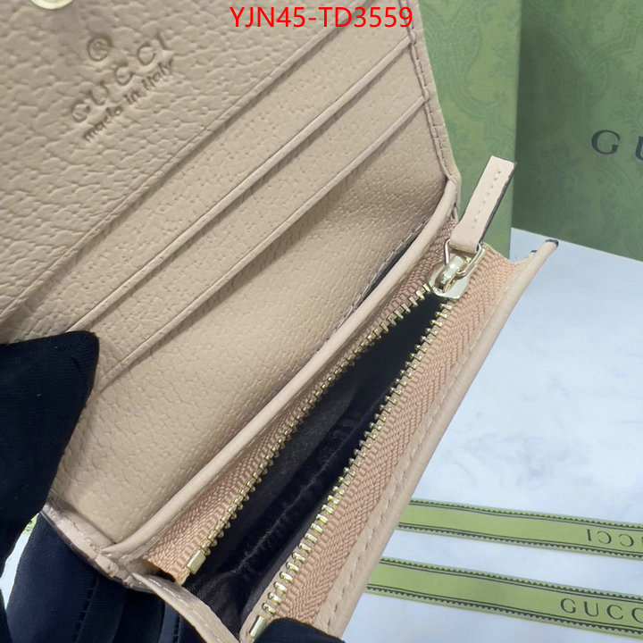 Gucci Bags(4A)-Wallet-,best replica ,ID: TD3559,$: 45USD