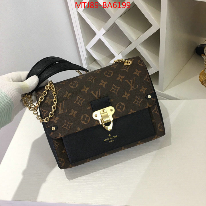 LV Bags(4A)-Handbag Collection-,ID: BA6199,$: 89USD