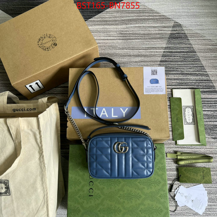 Gucci Bags(TOP)-Marmont,aaaaa replica ,ID: BN7855,$: 165USD