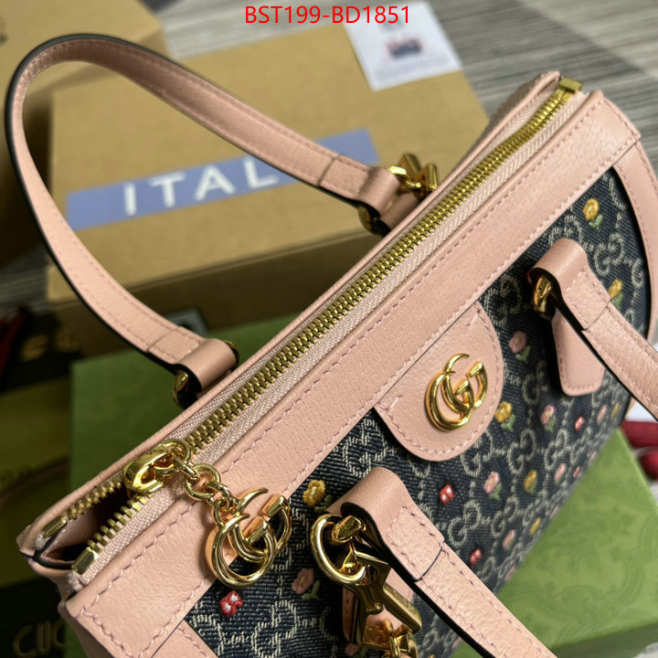 Gucci Bags(TOP)-Handbag-,replica how can you ,ID: BD1851,$: 199USD