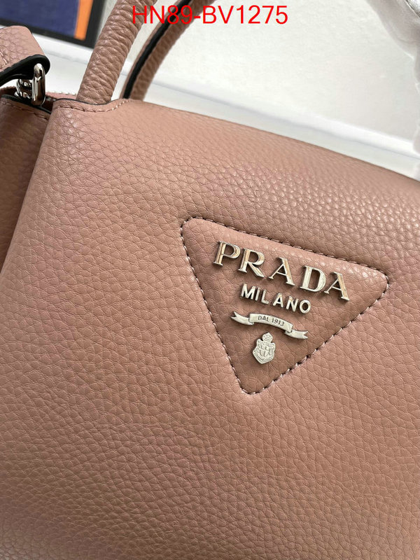 Prada Bags(4A)-Handbag-,fake aaaaa ,ID: BV1275,$: 89USD