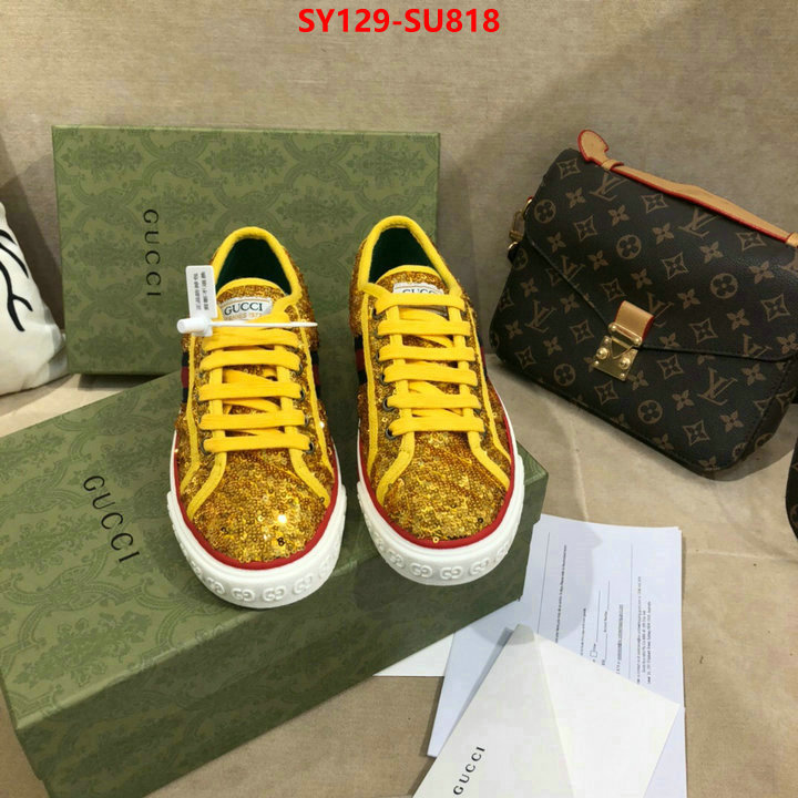 Women Shoes-Gucci,can you buy replica , ID: SU818,$: 129USD