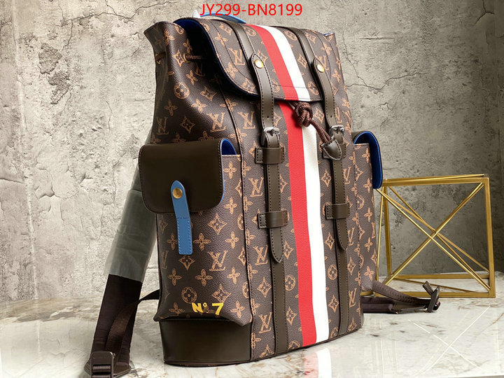 LV Bags(TOP)-Backpack-,ID: BN8199,$: 299USD