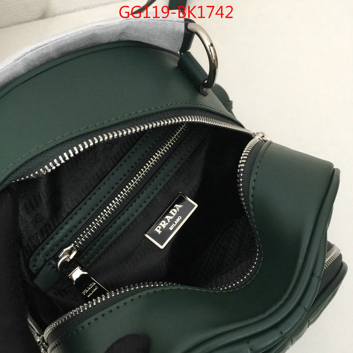 Prada Bags(4A)-Backpack-,from china 2023 ,ID: BK1742,$:119USD