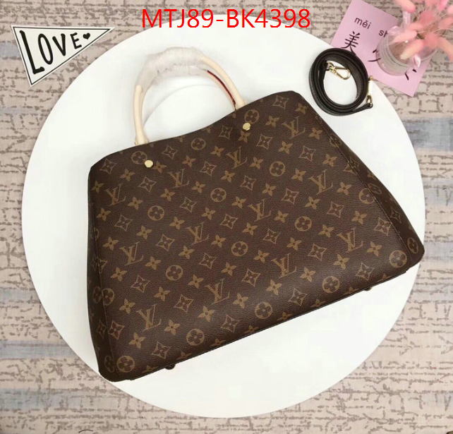 LV Bags(4A)-Handbag Collection-,ID: BK4398,$: 89USD