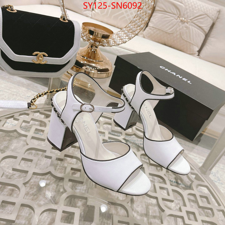 Women Shoes-Chanel,aaaaa class replica , ID: SN6092,$: 125USD