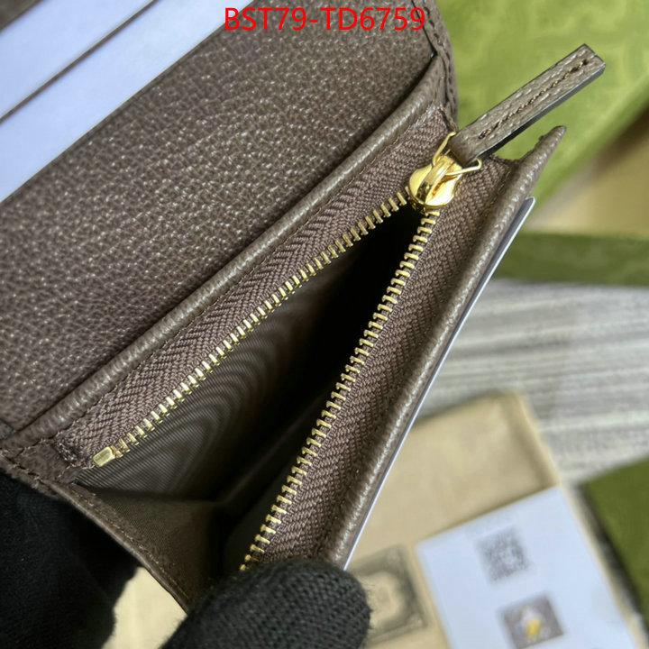 Gucci Bags(TOP)-Wallet-,ID: TD6759,$: 79USD
