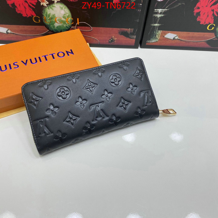 LV Bags(4A)-Wallet,ID: TN6722,$: 49USD