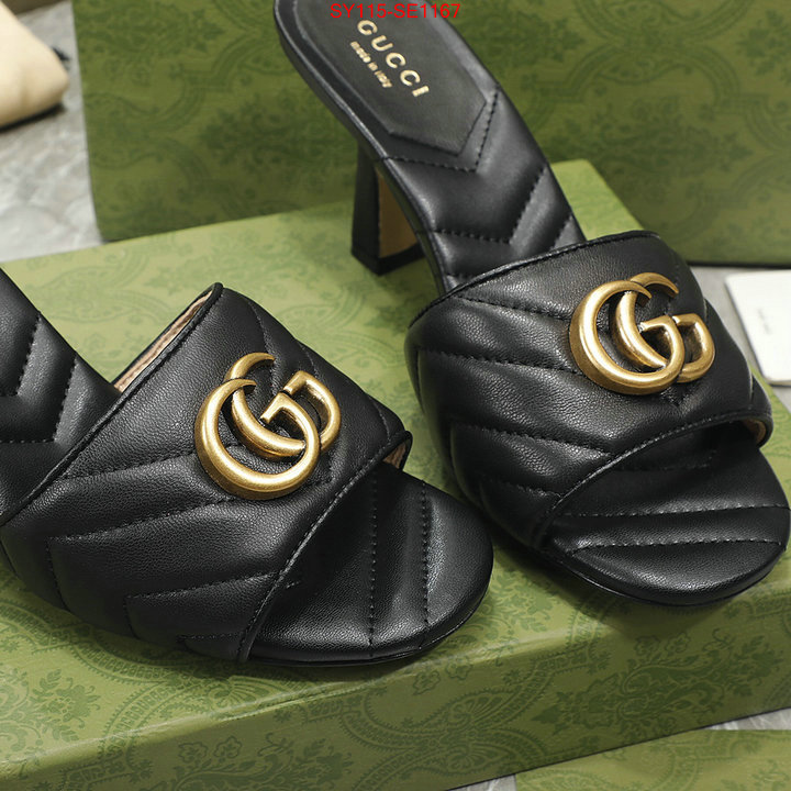 Women Shoes-Gucci,replica how can you , ID: SE1167,$: 115USD