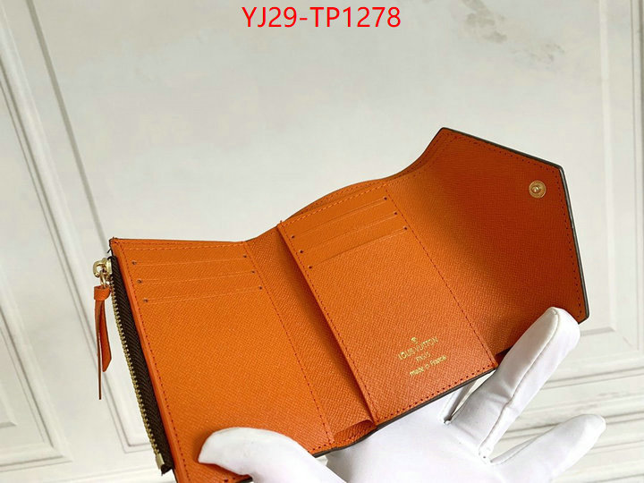 LV Bags(4A)-Wallet,ID: TP1278,$: 29USD