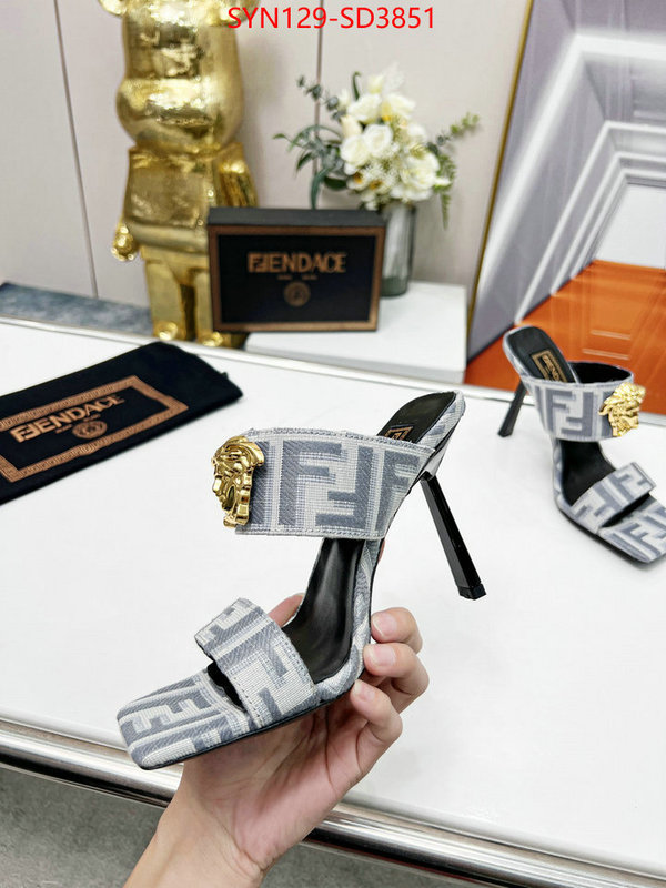 Women Shoes-Fendi,high , ID: SD3851,$: 129USD