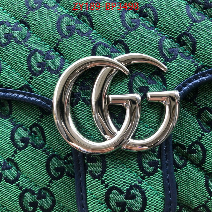 Gucci Bags(TOP)-Marmont,ID: BP3498,$: 189USD