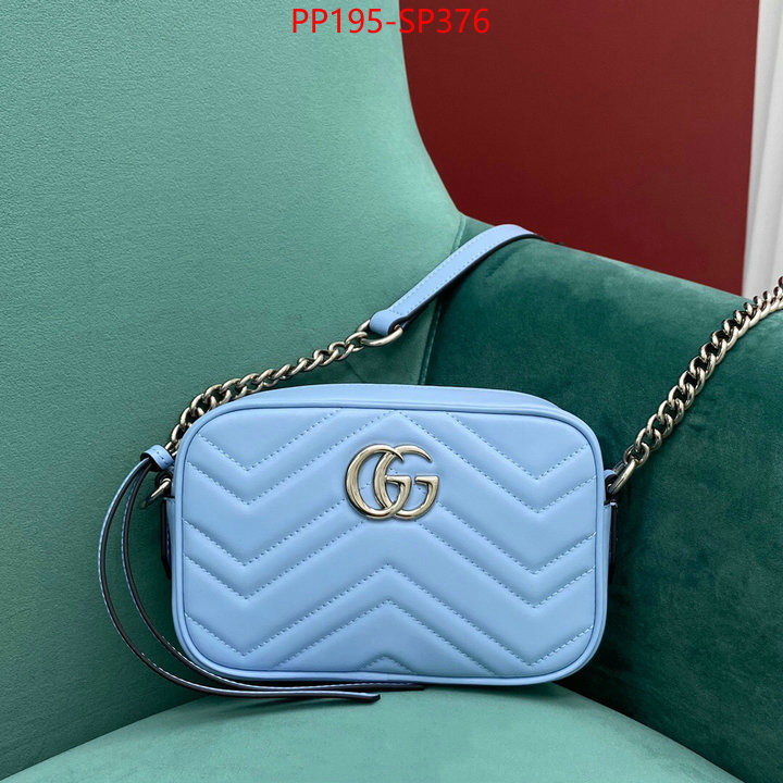 Gucci Bags(TOP)-Marmont,ID: BP376,$: 195USD