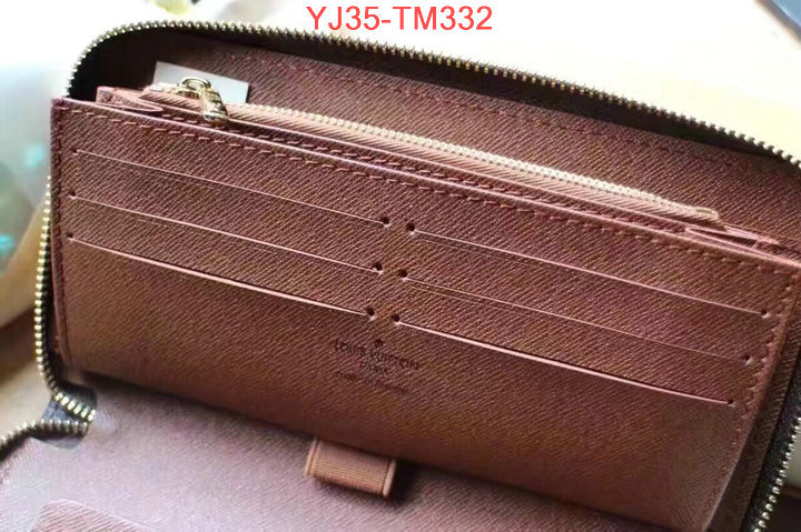 LV Bags(4A)-Wallet,ID: TM332,$:35USD