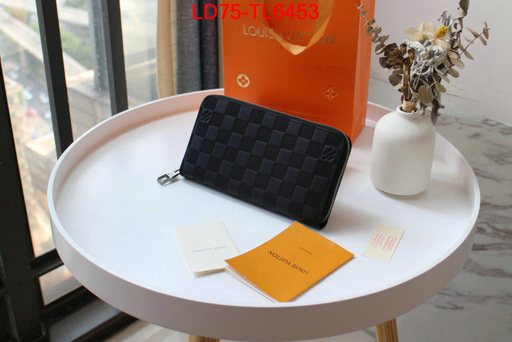 LV Bags(TOP)-Wallet,ID:TL6453,$: 75USD