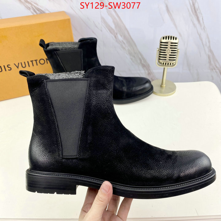 Men Shoes-Boots,best luxury replica , ID: SW3077,$: 129USD