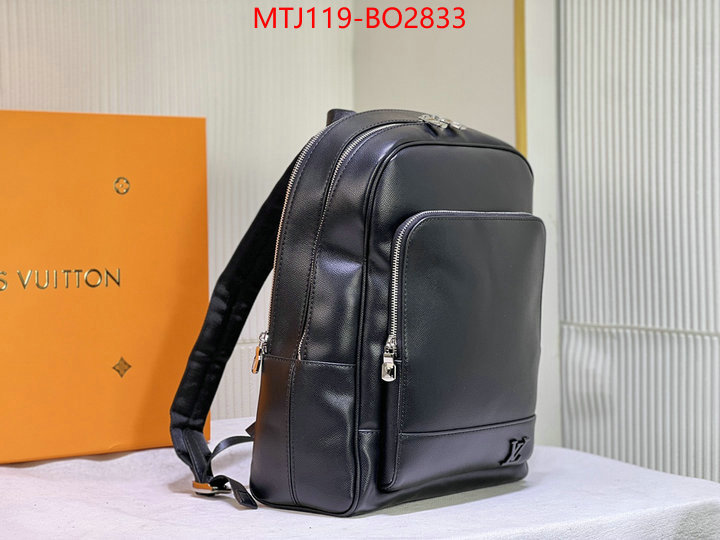 LV Bags(4A)-Backpack-,the quality replica ,ID: BO2833,$: 119USD