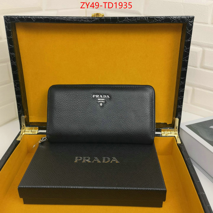 Prada Bags(4A)-Wallet,aaaaa+ replica designer ,ID: TD1935,$: 49USD