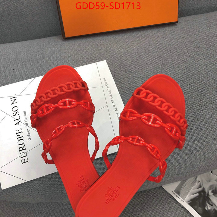 Women Shoes-Hermes,cheap high quality replica , ID: SD1713,$: 59USD