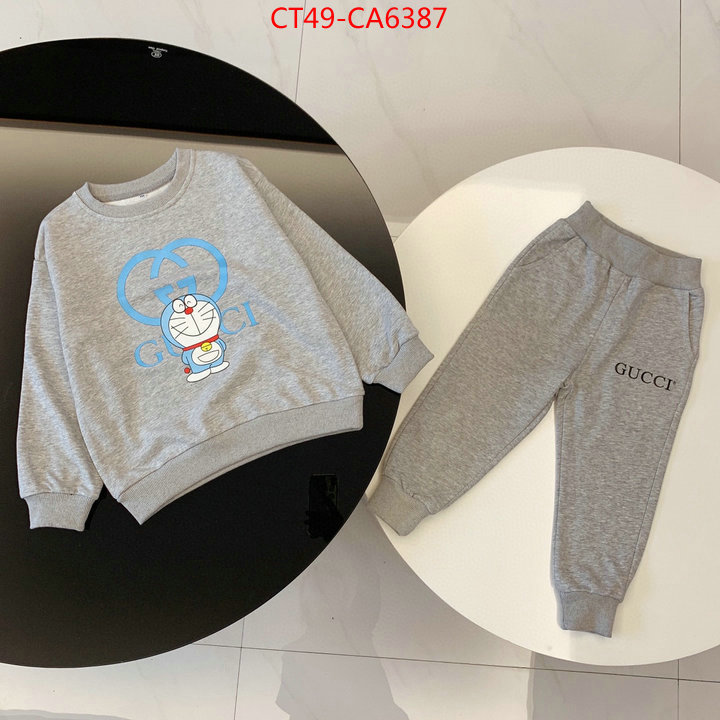 Kids clothing-Gucci,luxury fake , ID: CA6387,$: 49USD