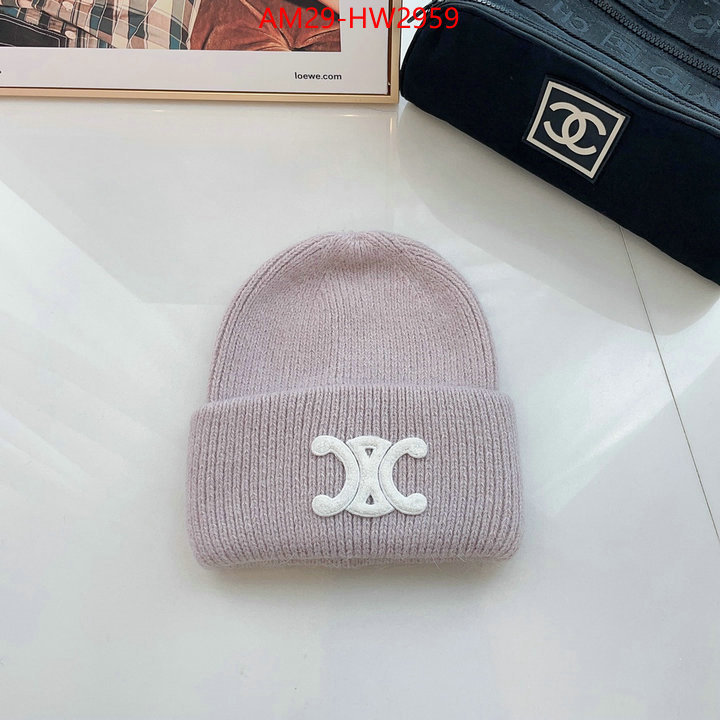 Cap (Hat)-Celine,brand designer replica , ID: HW2959,$: 29USD