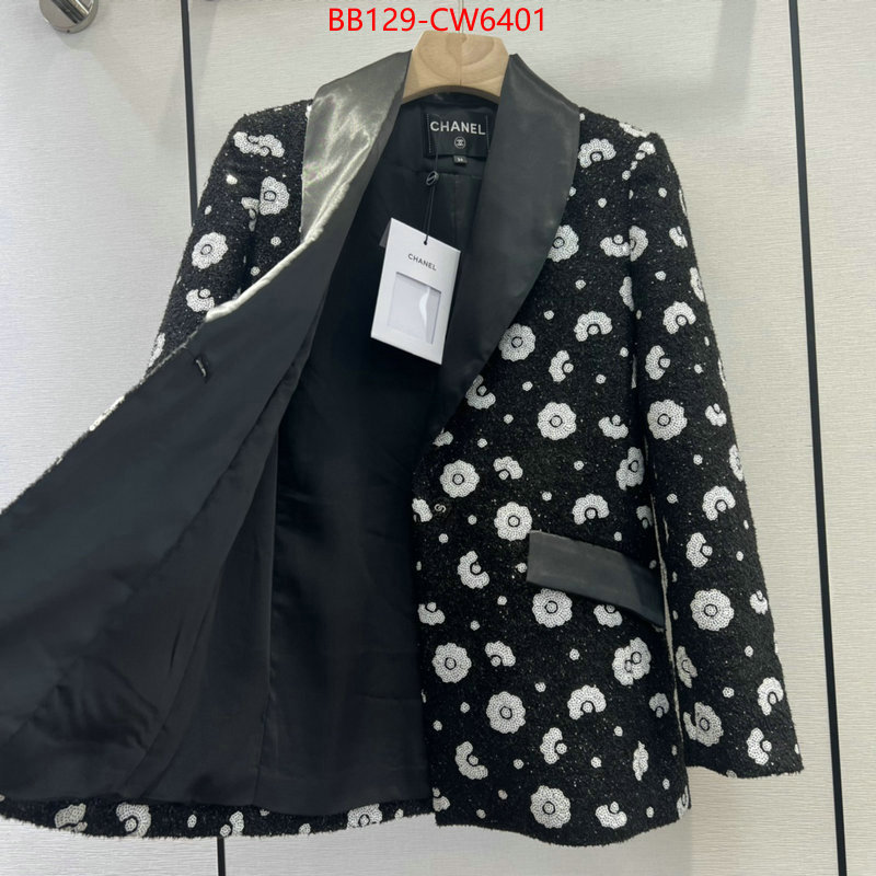 Clothing-Chanel,shop the best high quality ,ID: CW6401,$: 129USD