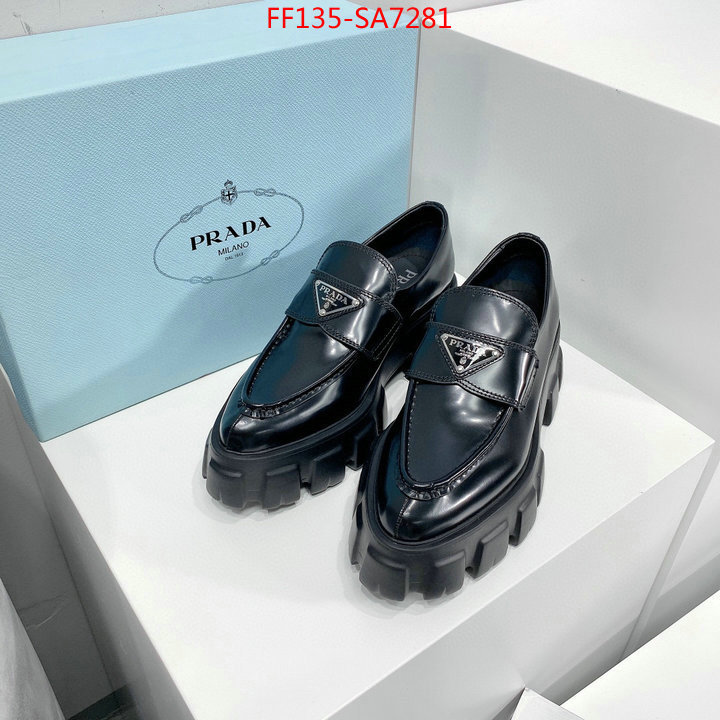 Women Shoes-Prada,fake , ID: SA7281,$: 135USD