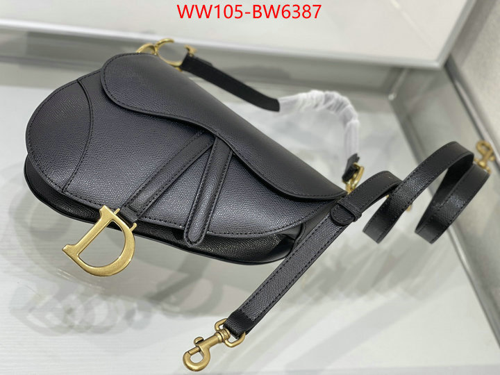 Dior Bags(4A)-Saddle-,ID: BW6387,$: 105USD