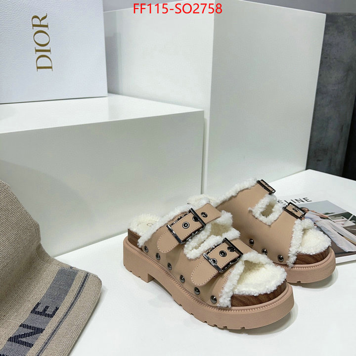 Women Shoes-Dior,wholesale replica , ID: SO2758,$: 115USD