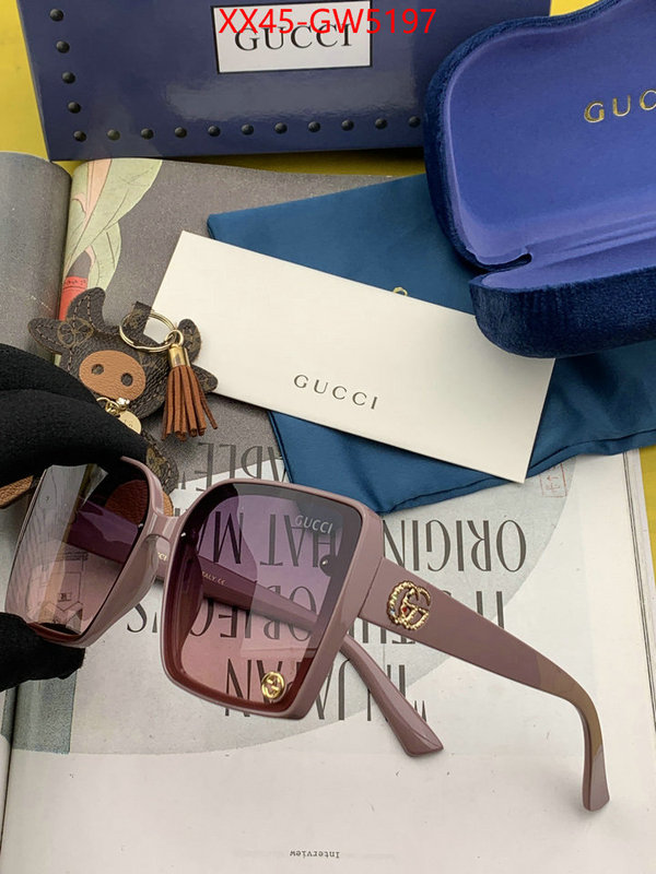 Glasses-Gucci,fake aaaaa , ID: GW5197,$: 45USD