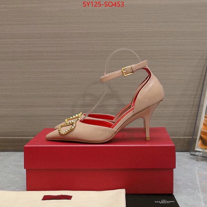 Women Shoes-Valentino,aaaaa+ class replica , ID: SO453,$: 125USD