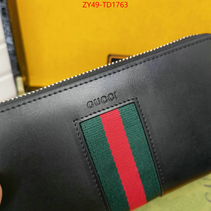 Gucci Bags(4A)-Wallet-,aaaaa customize ,ID: TD1763,$: 49USD