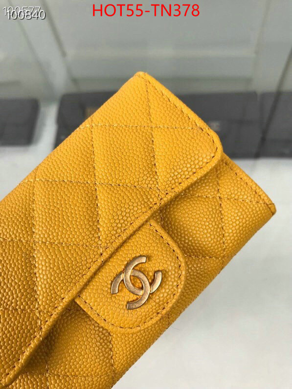 Chanel Bags(TOP)-Wallet-,ID: TN378,$: 55USD