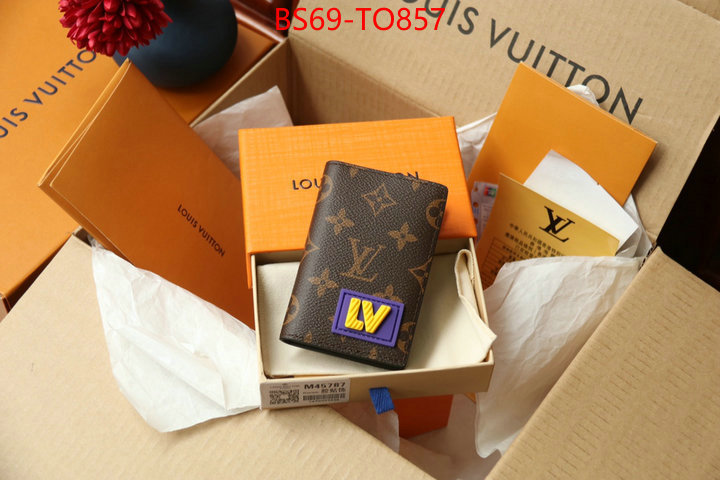 LV Bags(TOP)-Wallet,ID: TO857,$: 69USD