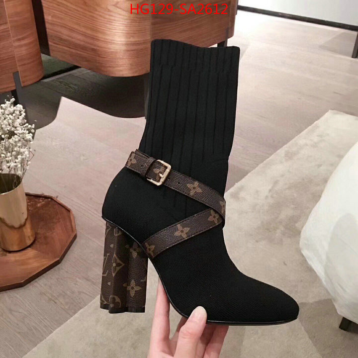 Women Shoes-LV,knockoff highest quality , ID:SA2612,$: 129USD