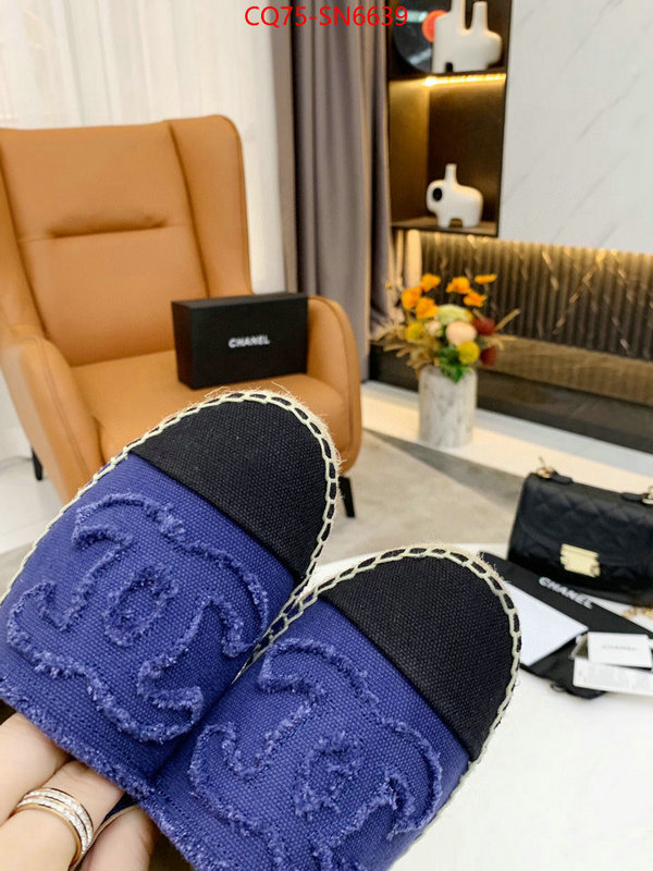 Women Shoes-Chanel,shop designer replica , ID: SN6639,$: 75USD