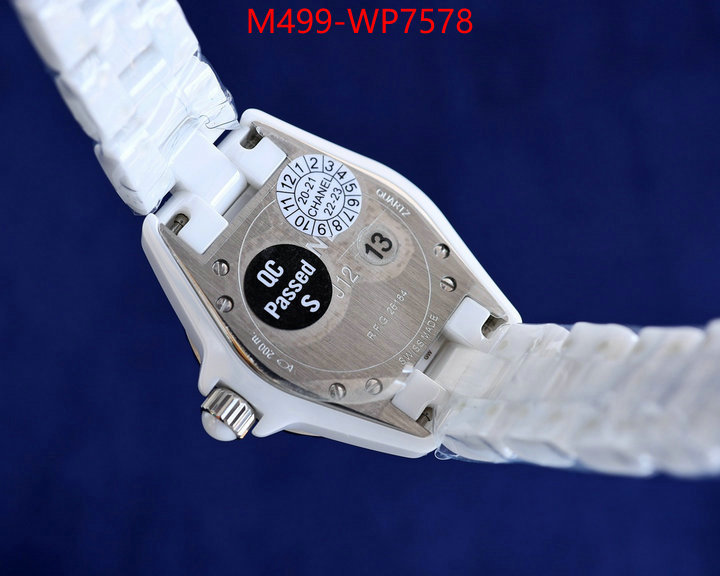 Watch (TOP)-Chanel,wholesale imitation designer replicas , ID: WP7578,$: 499USD