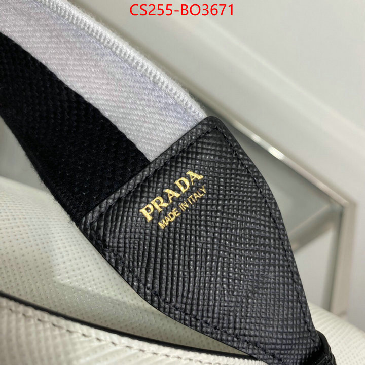 Prada Bags(TOP)-Diagonal-,ID: BO3671,$: 255USD