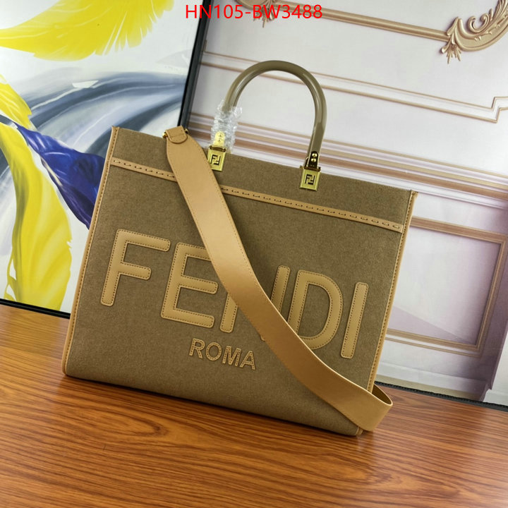 Fendi Bags(4A)-Sunshine-,replica 1:1 high quality ,ID: BW3488,$: 105USD