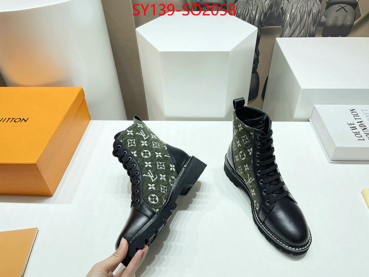 Women Shoes-LV,buy top high quality replica , ID: SO2058,$: 139USD