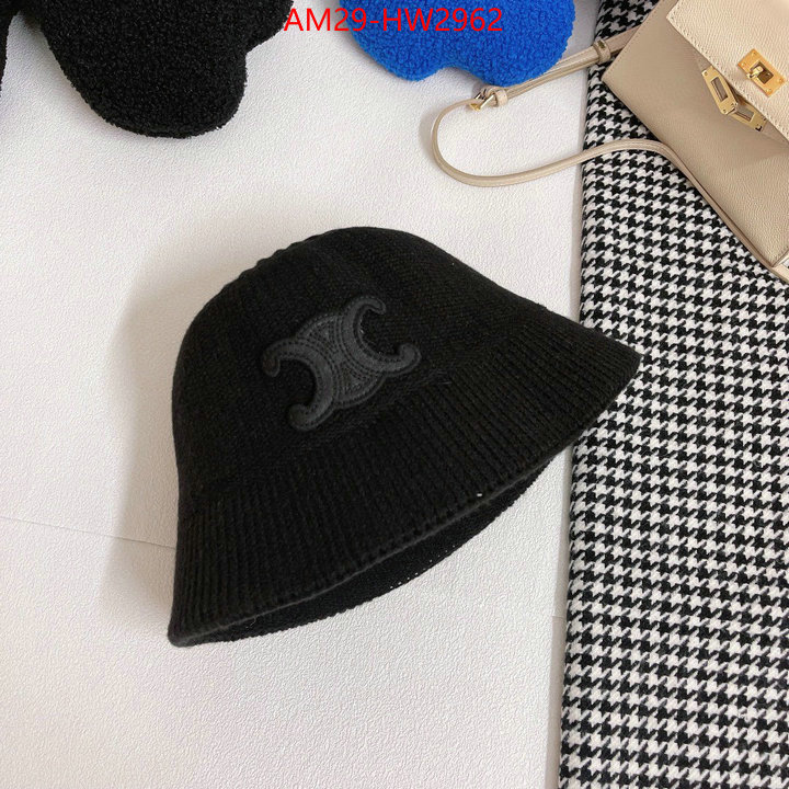 Cap (Hat)-Celine,fake designer , ID: HW2962,$: 29USD