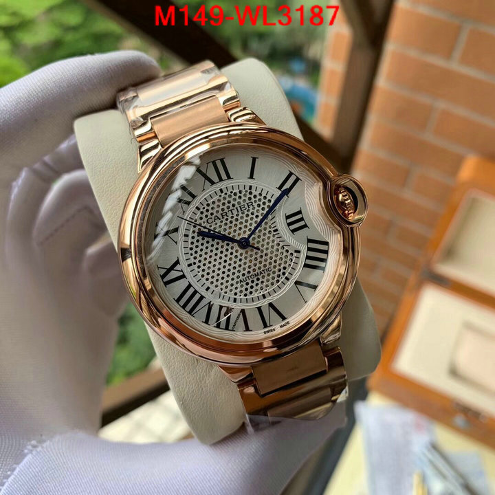 Watch(4A)-Cartier,where to buy , ID: WL3187,$: 149USD