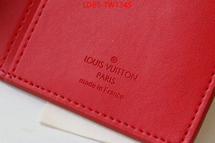LV Bags(TOP)-Wallet,ID: TW1345,$: 89USD