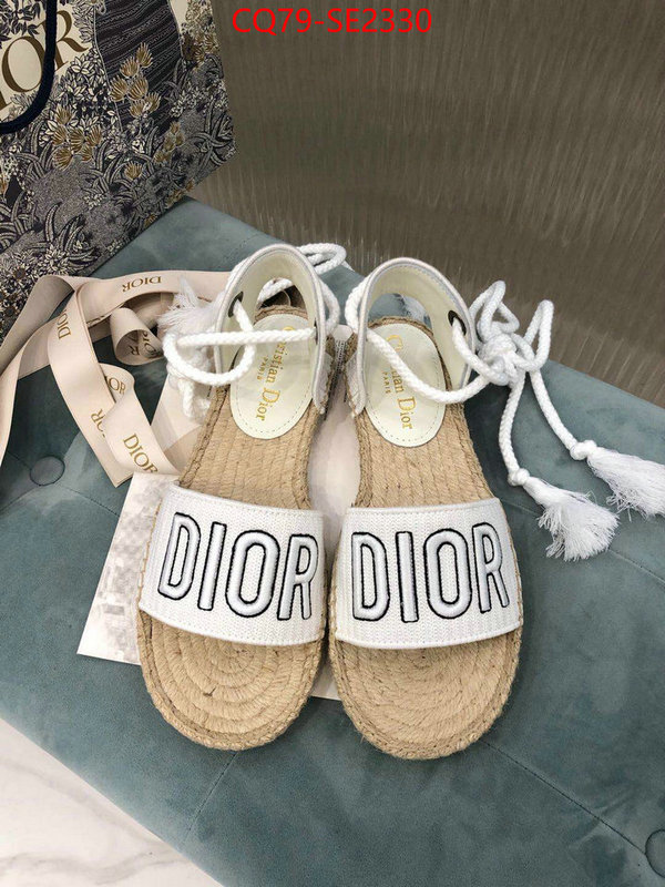 Women Shoes-Dior,top 1:1 replica , ID: SE2330,$: 79USD