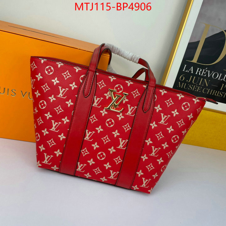 LV Bags(4A)-Handbag Collection-,ID: BP4906,$: 115USD