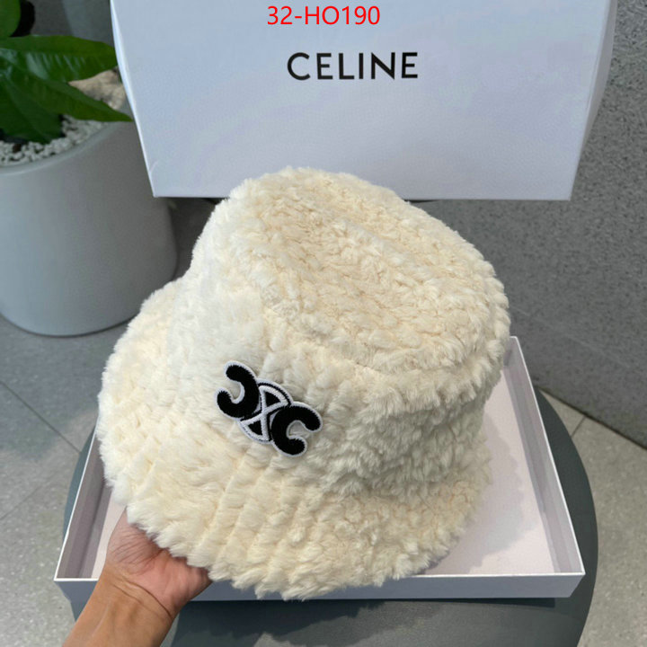 Cap (Hat)-Celine,designer 1:1 replica , ID: HO190,$: 32USD